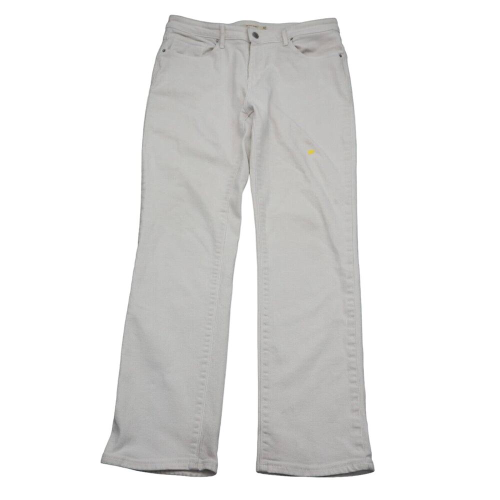 Levis Pants Womens 32 White 5 Pocket Design Mid Rise Skinny Jeans Bottoms